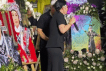 NSƯT Ngọc Huyền nói gì về tranh cãi "giả vờ ngất xỉu" tại lễ tang Vũ Linh?