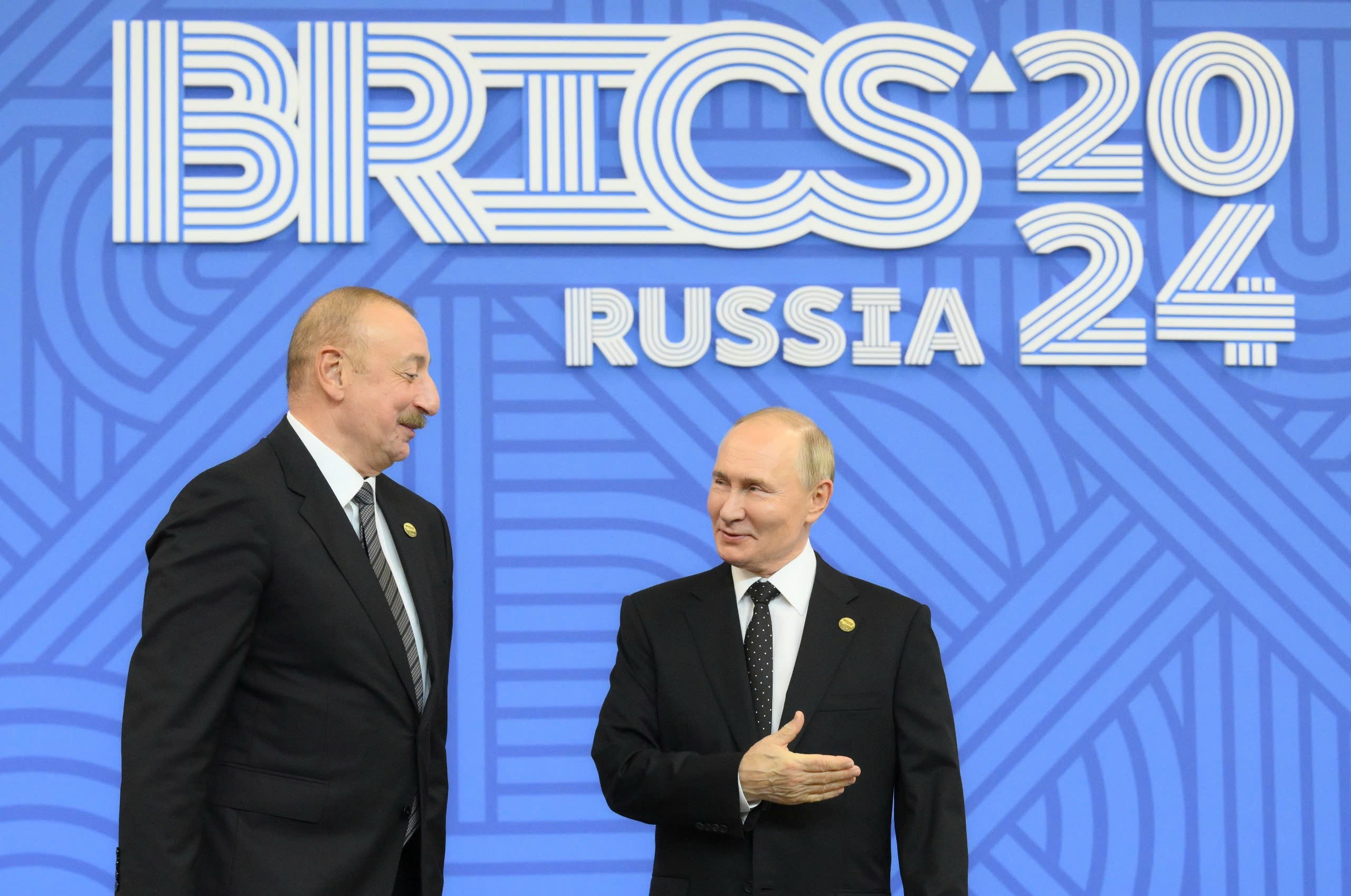 Tổng thống Nga Putin đón lãnh đạo cấp cao các nước dự Hội nghị BRICS - 7