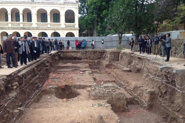 Những phát hiện bất ngờ về điện Kính Thiên của kinh đô Thăng Long xưa