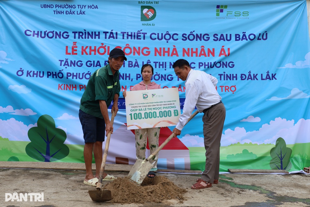 Khởi công nhà Nhân ái ở Đắk Lắk, giúp người dân tái thiết cuộc sống sau lũ - 3 Khởi công nhà Nhân ái ở Đắk Lắk, giúp người dân tái thiết cuộc sống sau lũ - 3