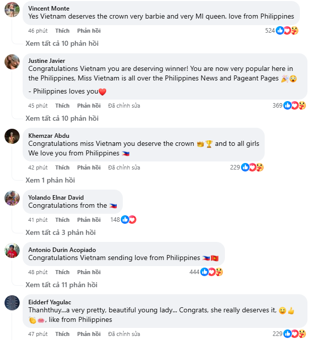 Thanh Thuy a reçu de nombreux vœux de la part d'internautes et de célébrités vietnamiennes - 3 Thanh Thủy nhận mưa lời chúc của cư dân mạng và các sao Việt - 3