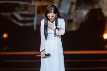 Đinh Hiền Anh hạnh phúc vì thực hiện được lời hứa với thầy An Thuyên