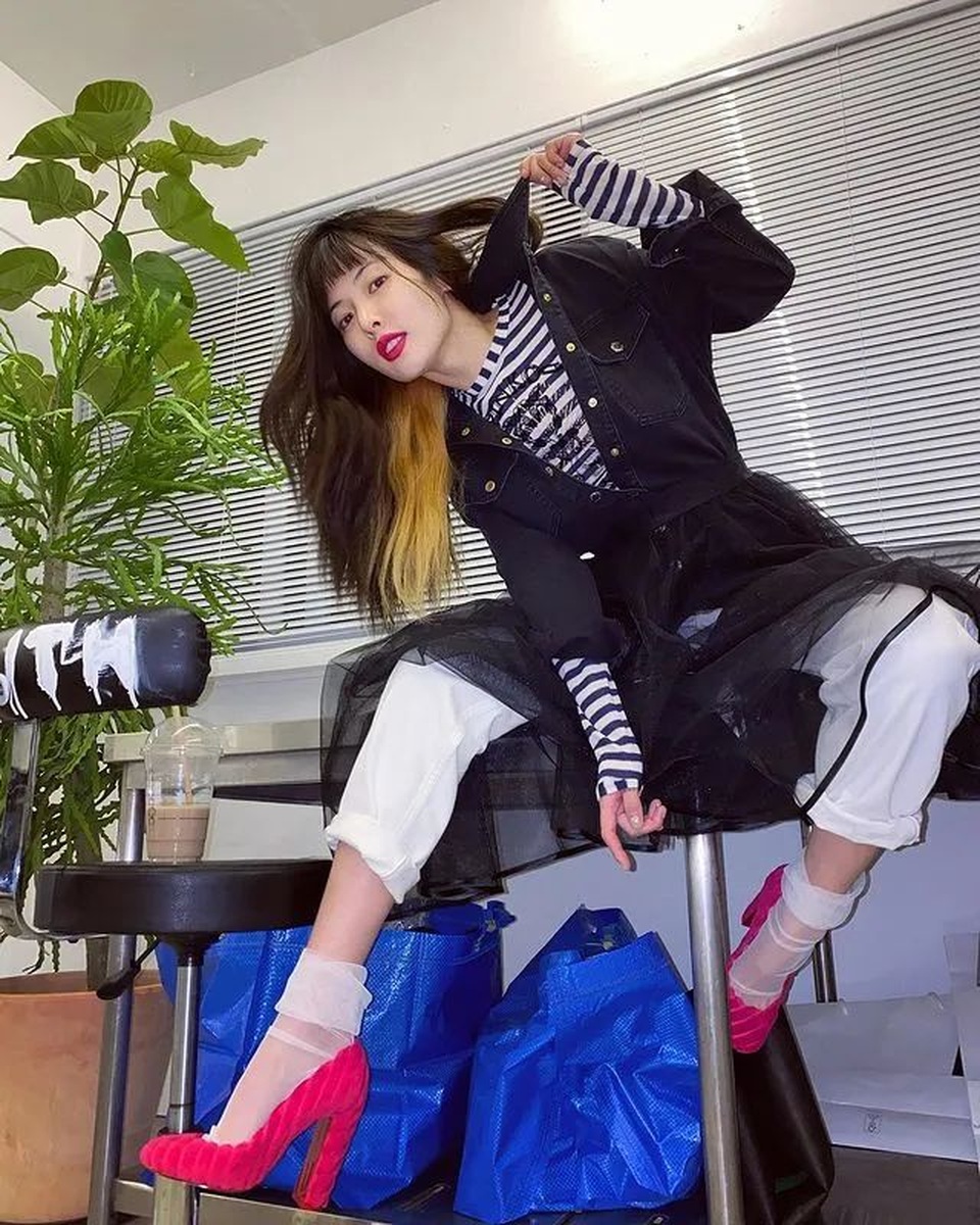 Phong cách nóng bỏng của biểu tượng gợi cảm xứ Hàn HyunA - 5 Phong cách nóng bỏng của biểu tượng gợi cảm xứ Hàn HyunA - 5