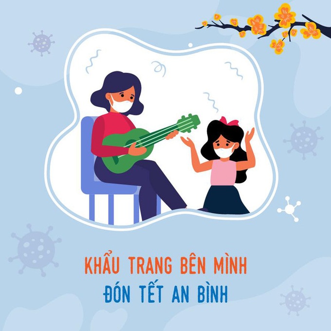 Thông điệp của Bộ Y tế: Tết khẩu trang - Tết an toàn! - Ảnh 5.