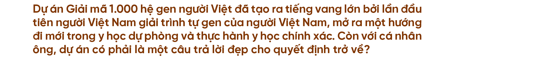Tiến sĩ Võ Sỹ Nam: Chọn trở về vì muốn sống cuộc đời ý nghĩa - 13