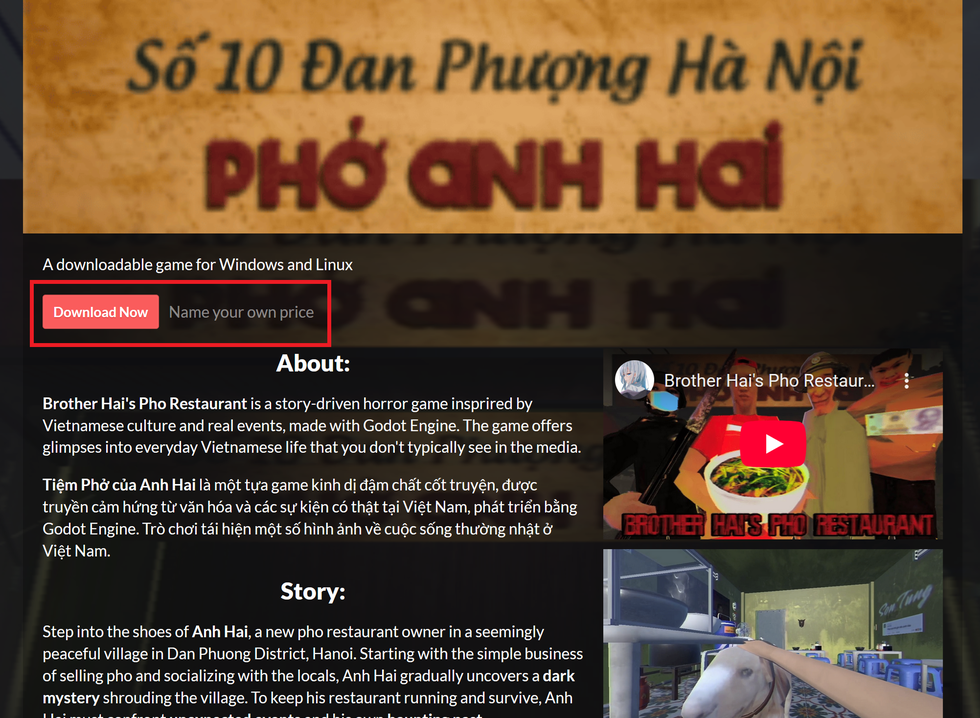 Hướng dẫn cài đặt và chơi game “Tiệm phở của anh Hai” đang gây sốt toàn cầu - 3