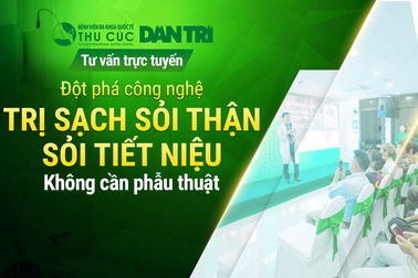 Đột phá công nghệ trị sỏi thận, tiết niệu không phẫu thuật