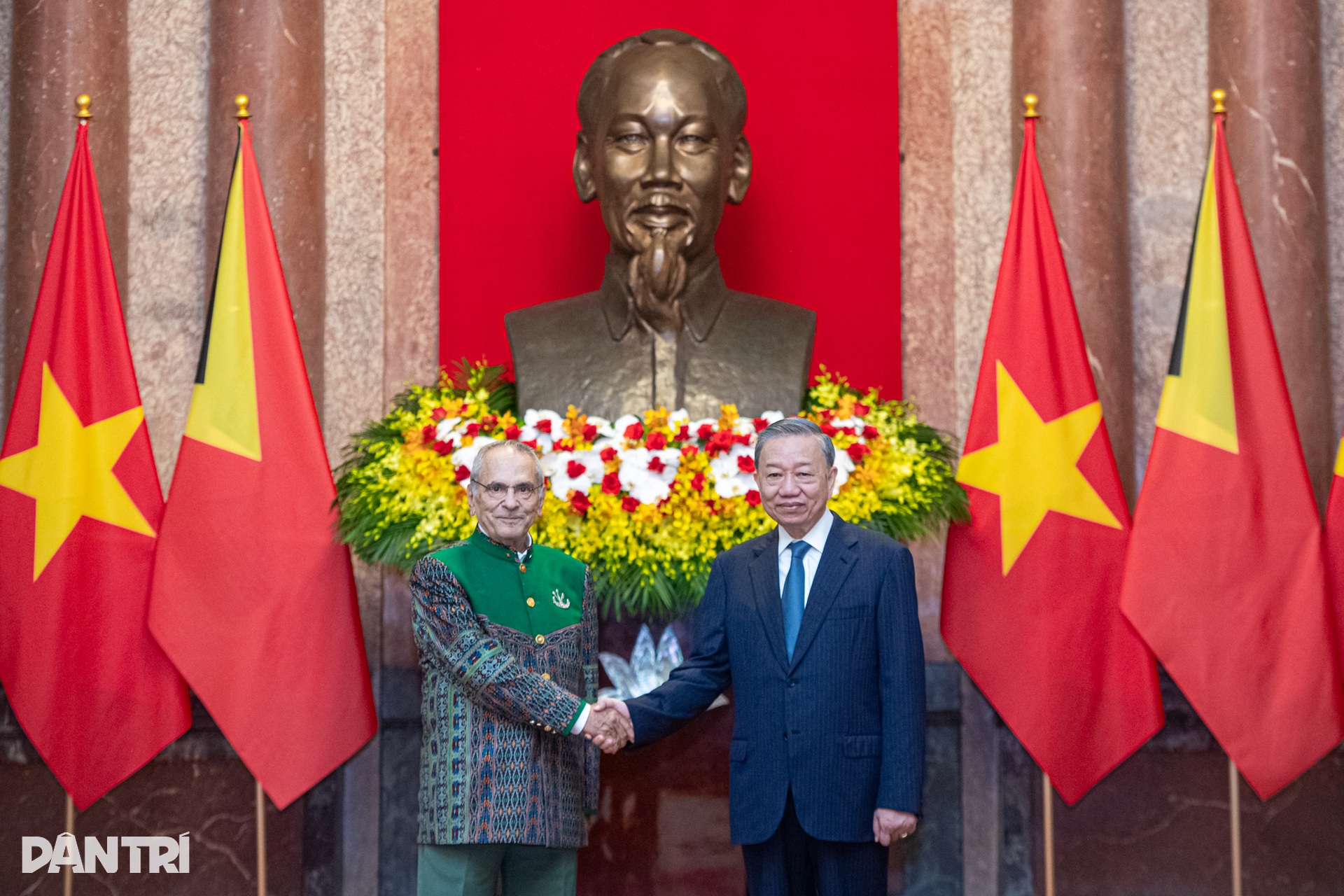 Chủ tịch nước Tô Lâm chủ trì lễ đón Tổng thống Timor-Leste thăm Việt Nam - 4 Chủ tịch nước Tô Lâm chủ trì lễ đón Tổng thống Timor-Leste thăm Việt Nam - 4