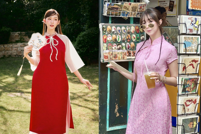 Phái đẹp nên mặc áo dài gì để hợp xu hướng Tết Giáp Thìn?