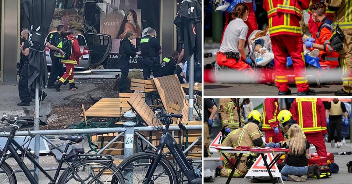 Xe lao vào đám đông ở Berlin, 1 người chết, 30 người bị thương - 1 Xe lao vào đám đông ở Berlin, 1 người chết, 30 người bị thương - 1