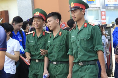 Điểm sàn vào các trường quân đội từ 15 - 24,5