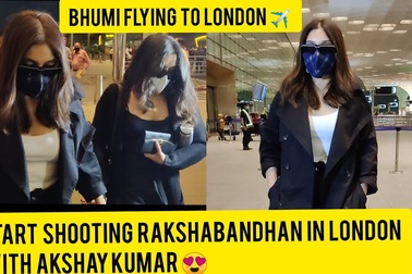 Bhumi Pednekar sành điệu tại sân bay