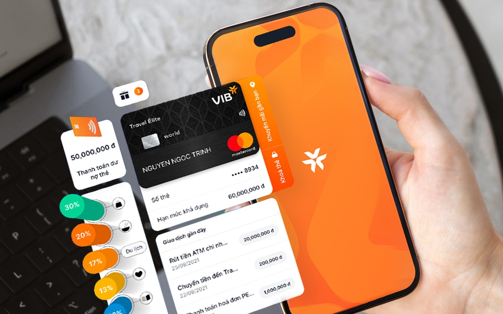 Giao dịch qua các nền tảng số của VIB tăng trưởng 26 lần trong 5 năm - 3 Giao dịch qua các nền tảng số của VIB tăng trưởng 26 lần trong 5 năm - 3