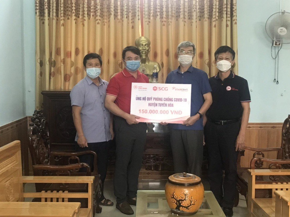 Công ty TNHH Vật liệu Xây dựng Xi măng SCG Việt Nam đồng hành cùng Quảng Bình vượt đại dịch - 4 Công ty TNHH Vật liệu Xây dựng Xi măng SCG Việt Nam đồng hành cùng Quảng Bình vượt đại dịch - 4