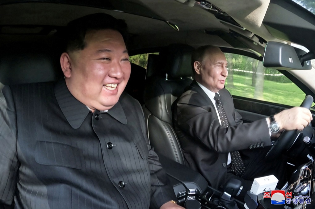 Triều Tiên hài lòng với kết quả chuyến thăm của Tổng thống Putin - 1