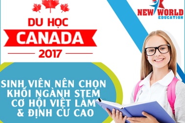 Sinh viên Việt Nam du học Canada nên chọn khối ngành STEM – cơ hội việc làm và định cư cao