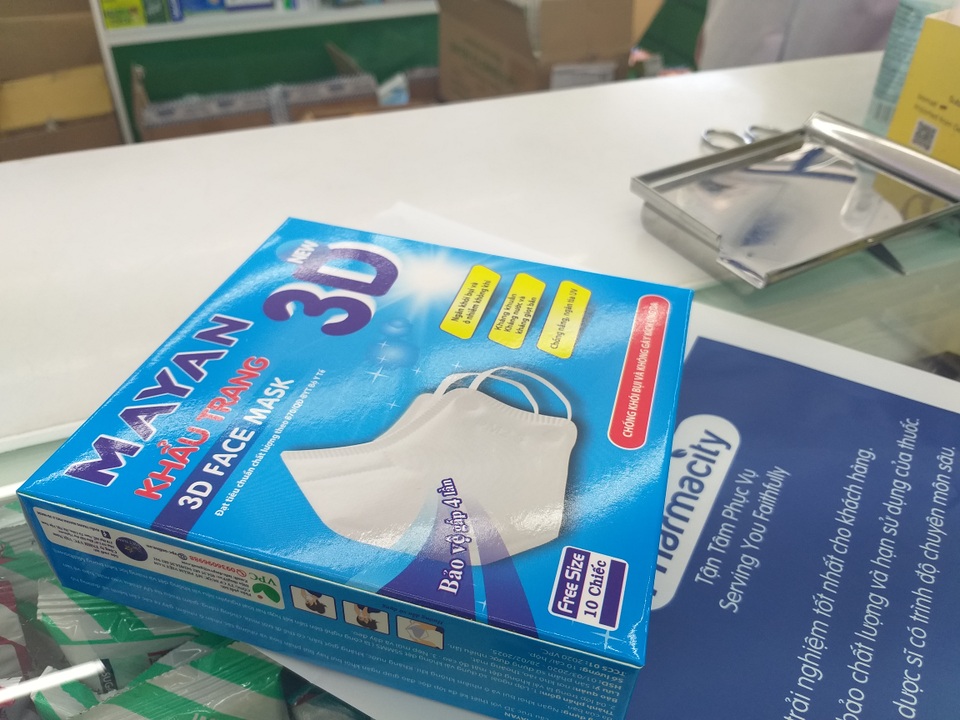 Đà Nẵng: Giá 1 hộp khẩu trang bán lẻ đã tăng hơn gấp đôi - 1 Đà Nẵng: Giá 1 hộp khẩu trang bán lẻ đã tăng hơn gấp đôi - 1