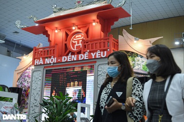 Người dân đổ xô "săn" vé máy bay, tour giá rẻ tại hội chợ du lịch ở Hà Nội