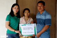 Hơn 117 triệu đồng đến với người vợ trẻ bị suy thận
