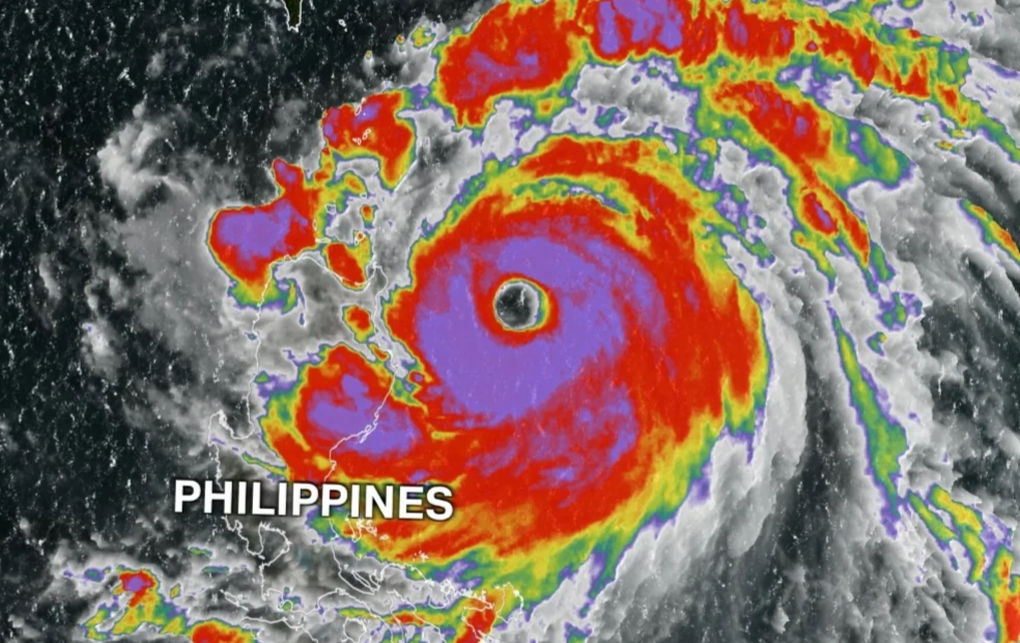 Doksuri trở thành siêu bão, hướng về Philippines - 1 Doksuri trở thành siêu bão, hướng về Philippines - 1