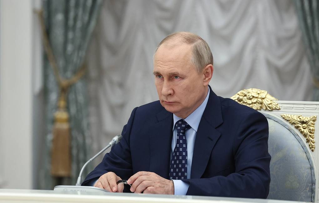 Ông Putin tới sở chỉ huy chiến dịch quân sự Ukraine - 1 Ông Putin tới sở chỉ huy chiến dịch quân sự Ukraine - 1
