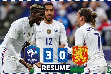 Đôi tuyển Pháp đại thắng Bulgaria với tỷ số 3-0
