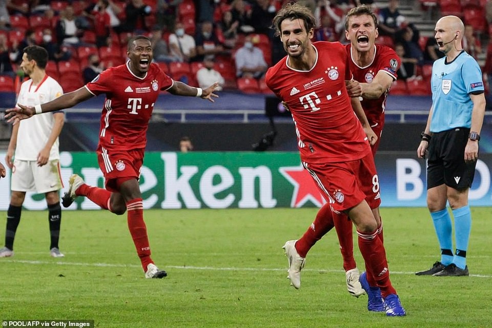 Ngược dòng hạ Sevilla, Bayern Munich giành Siêu Cup châu Âu - 11 Ngược dòng hạ Sevilla, Bayern Munich giành Siêu Cup châu Âu - 11