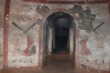 Phát hiện "quái vật xanh" trong cổ mộ 1.400 năm tuổi ở Trung Quốc