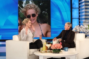 Jennifer Lawrence xinh đẹp trên truyền hình