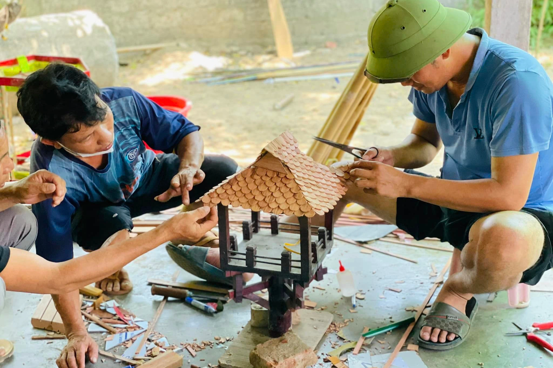 Ngắm sản phẩm làng nghề thi tài tại hội trại 5 năm tổ chức một lần - 5 Ngắm sản phẩm làng nghề thi tài tại hội trại 5 năm tổ chức một lần - 5