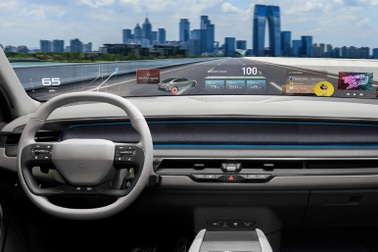 Màn hình "vô hình" 3D sẽ thay thế bảng đồng hồ kỹ thuật số trên ô tô