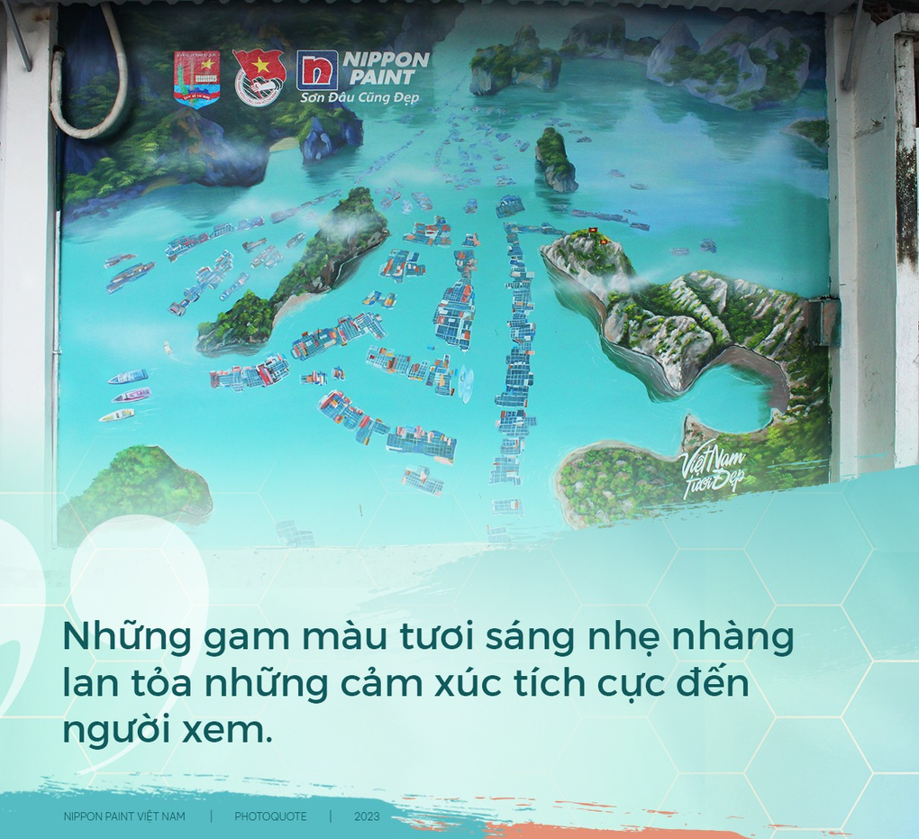 Tranh bích họa Việt Nam tươi đẹp mang diện mạo mới cho các bức tường tại TPHCM - 2 Tranh bích họa Việt Nam tươi đẹp mang diện mạo mới cho các bức tường tại TPHCM - 2