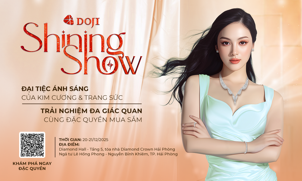 Sắp tổ chức triển lãm trang sức “Shining Show” của DOJI tại Hải Phòng - 1