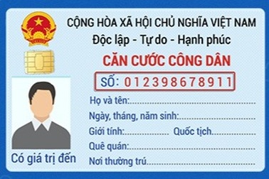 Ý nghĩa 12 chữ số trên thẻ căn cước công dân gắn chip điện tử