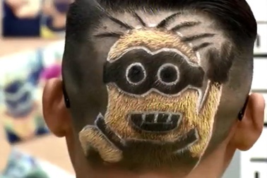 Độc đáo với thú chơi “xăm hình trên tóc”