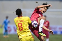 CLB Thanh Hóa thắng đậm CLB Nam Định trong trận cầu không khán giả