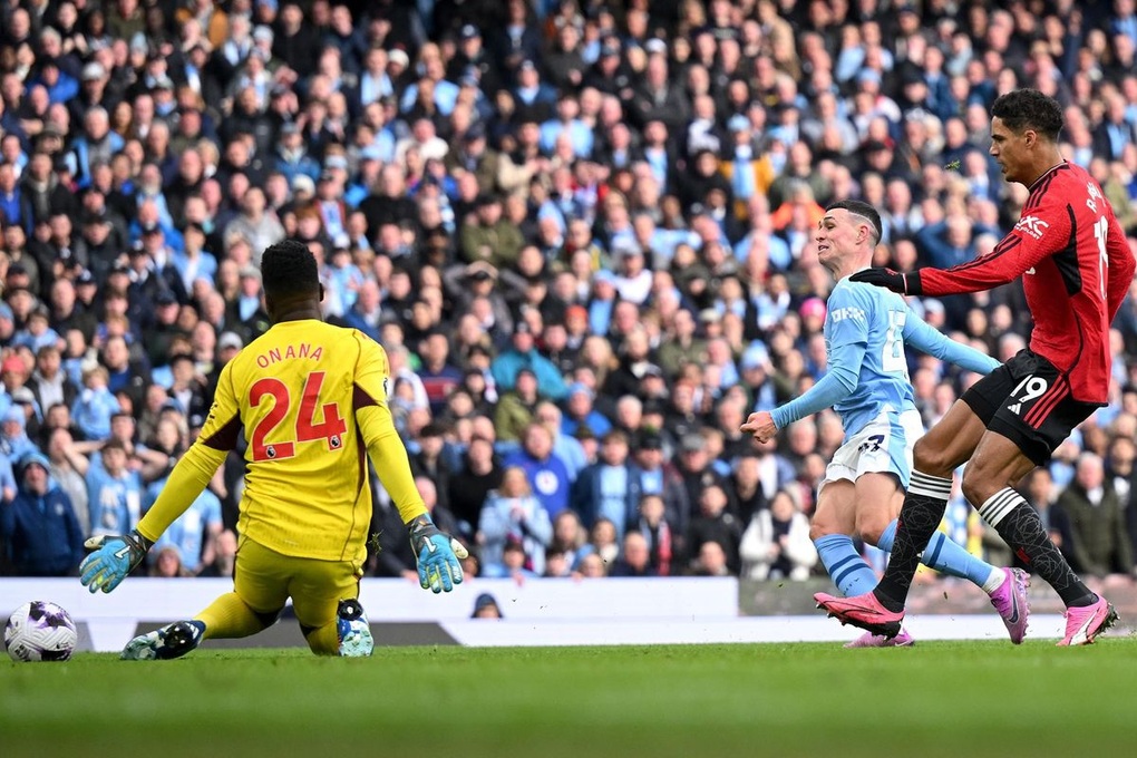 Foden, Haaland lập công, Man City ngược dòng hạ Man Utd - 1 Foden, Haaland lập công, Man City ngược dòng hạ Man Utd - 1