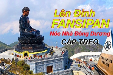 Sun world fansipan legend cable car in Sapa Vietnam