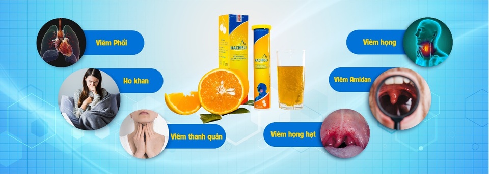 Viên sủi hachisu - giải pháp cho những người mắc bệnh đường họng - 1 Viên sủi hachisu - giải pháp cho những người mắc bệnh đường họng - 1