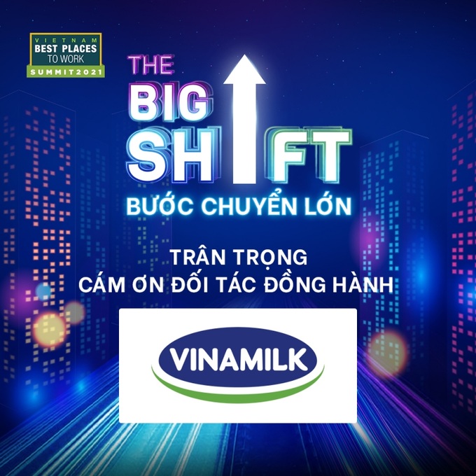 Vinamilk là đối tác đồng hành cũng khảo sát Nơi làm việc tốt nhất Việt Nam năm 2021