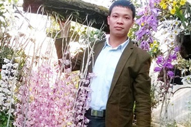 Chàng trai 8X kiếm tiền tỷ mỗi năm từ hoa lan