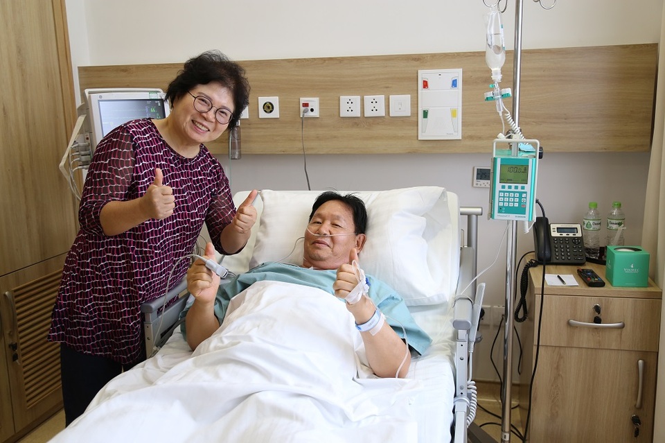 Cấp cứu “siêu tốc” cho du khách Hàn Quốc bị nhồi máu cơ tim nguy hiểm tính mạng - 3 Cấp cứu “siêu tốc” cho du khách Hàn Quốc bị nhồi máu cơ tim nguy hiểm tính mạng - 3