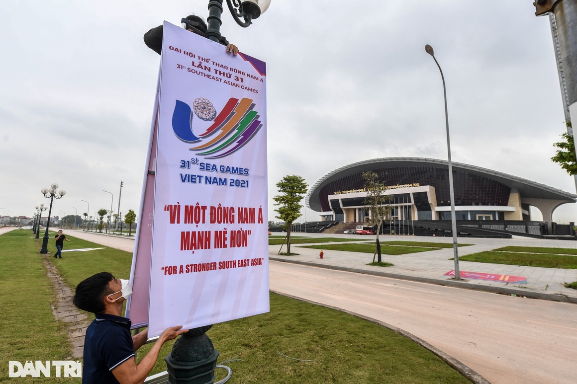 Nhà thi đấu hiện đại gần 5.000 chỗ phục vụ thi đấu cầu lông ở SEA Games 31 - 12 Nhà thi đấu hiện đại gần 5.000 chỗ phục vụ thi đấu cầu lông ở SEA Games 31 - 12
