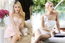 Hot girl 9X có cuộc sống sang chảnh, diện đồ ngày càng táo bạo