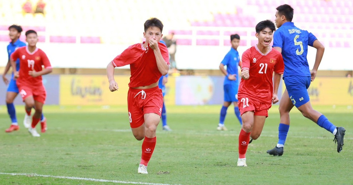 เวียดนาม U16 แพ้ไทย U16 ในรอบรองชนะเลิศของทัวร์นาเมนต์เอเชียตะวันออกเฉียงใต้