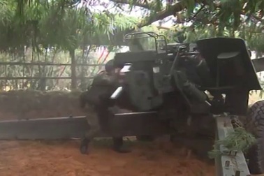 Xem lực lượng pháo binh Nga - Belarus tập trận