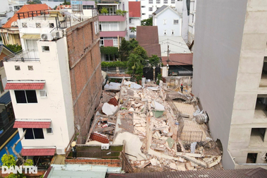 TPHCM siết quản lý xây dựng sau vụ sập nhà 4 tầng, 7 người mắc kẹt