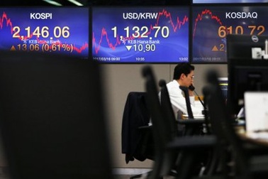 Thị trường châu Á tụt dốc vì căng thẳng Mỹ - Bắc Triều Tiên