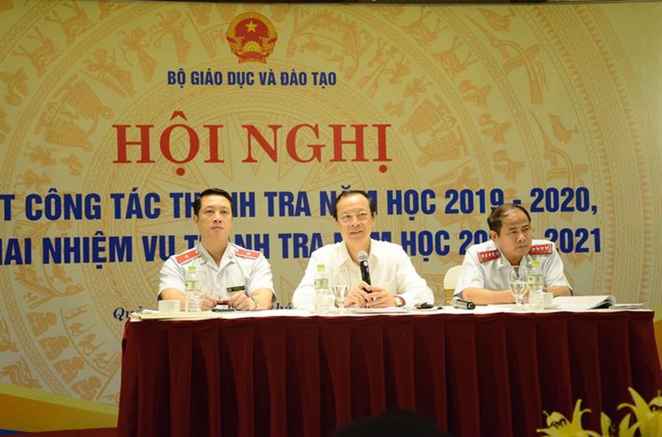 Thanh tra giáo dục cần nhanh nhạy, không nắm bắt vấn đề qua báo chí - 1 Thanh tra giáo dục cần nhanh nhạy, không nắm bắt vấn đề qua báo chí - 1