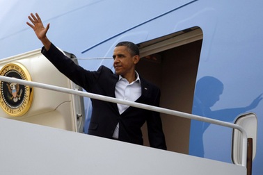 Lộ thông tin mật về chuyên cơ của Obama